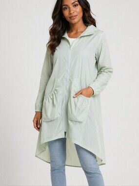 Spanye Women's Long Sleeve Lightweight Spring/Summer Hoodie Jacket - M - NWT
